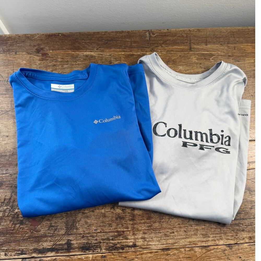 Columbia Boys Medium Performance shirts
